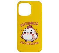 Custodia per iPhone 14 Pro Max Cuteness Egg-Splosion Kawaii Pollo Pulcino