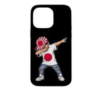 Custodia per iPhone 14 Pro Max Dabbing Boy Bandiera Giappone Sun Ray Cappello Streetwear Style
