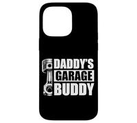 Custodia per iPhone 14 Pro Max Daddy's Garage Buddy, amante dell'auto, meccanico, garagista