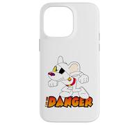Custodia per iPhone 14 Pro Max Danger Mouse Io sono il pericolo retrò