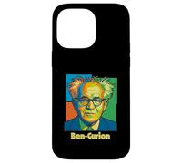 Custodia per iPhone 14 Pro Max David Ben Gurion Primo Primo Ministro di Israele Retro Cool
