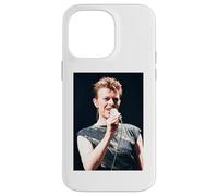 Custodia per iPhone 14 Pro Max David Bowie Tour fuori dal vivo 1995