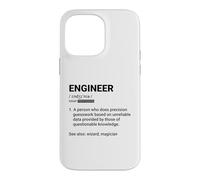 Custodia per iPhone 14 Pro Max Definizione Ingegnere Divertente Sarcastico STEM Nerd Scienza Matematica