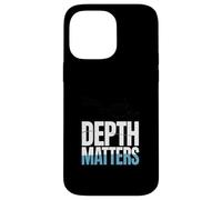 Custodia per iPhone 14 Pro Max Depth Matters Immersioni subacquee