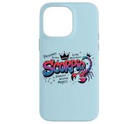 Custodia per iPhone 14 Pro Max Design Colorato per Amanti dello Scorpione