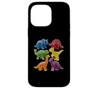 Custodia per iPhone 14 Pro Max Dinosauri gommosi - caramelle dolci colorate