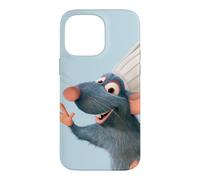 Custodia per iPhone 14 Pro Max Disney and Pixar's Ratatouille Chef Remy Big Face Blue