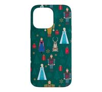 Custodia per iPhone 14 Pro Max Disney Frozen Holiday Nutcrackers Scandinavian Christmas