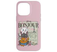 Custodia per iPhone 14 Pro Max Disney The Aristocats Marie Toulouse & Berlioz Bonjour
