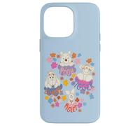 Custodia per iPhone 14 Pro Max Disney Winnie the Pooh Spring Easter Friendly Flower Faces