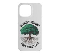 Custodia per iPhone 14 Pro Max Divertente arboricoltore amante degli alberi giudicare silenziosamente il tuo talento radicale