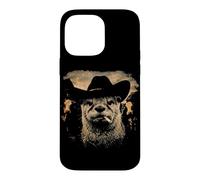 Custodia per iPhone 14 Pro Max Divertente Cowboy Otter Fumare Sigaretta Otter Meme