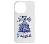 Custodia per iPhone 14 Pro Max Divertente creatura del mare dell'oceano amante delle meduse