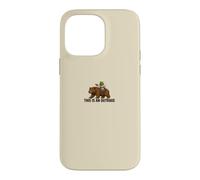 Custodia per iPhone 14 Pro Max Divertente rana che cavalca l'orso questo è un meme indignazione