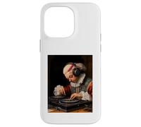 Custodia per iPhone 14 Pro Max DJ Mozart - Classical Music Meets Turntable | Funny DJ Music