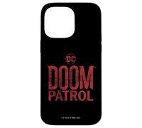 Custodia per iPhone 14 Pro Max Doom Patrol Main Title Logo