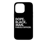 Custodia per iPhone 14 Pro Max Dope Black Man, agente per la libertà vigilata, Afro-American Pride