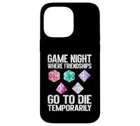 Custodia per iPhone 14 Pro Max Dove le amicizie muoiono temporaneamente Game Night