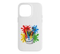 Custodia per iPhone 14 Pro Max Drawing Painter Artist Brush Colourful Art