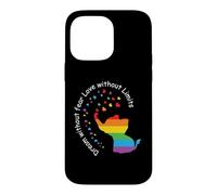 Custodia per iPhone 14 Pro Max Dream Without Fear Elephant LGBT Rainbow Gay Pride Month