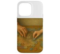 Custodia per iPhone 14 Pro Max due, generazioni, lavorando, uno, puzzle, vendemmia, stile, illustrazione