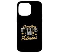 Custodia per iPhone 14 Pro Max Dumpling I miei sentimenti in Pelmeni Per Russo Dumpling Lover