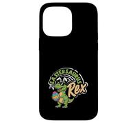 Custodia per iPhone 14 Pro Max Eastersaurus Rex Funny T-Rex Easter Bunny Ears Ragazzi Bambini