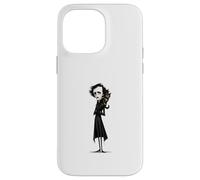 Custodia per iPhone 14 Pro Max Edgar Allan Poe Beloved Cat