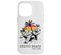 Custodia per iPhone 14 Pro Max Edisto Beach Carolina del Sud Salva Loggerhead Sea Turtle Lover