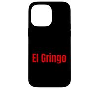 Custodia per iPhone 14 Pro Max El Gringo Retro 80s Culturale Slang Significativo Design Minimale