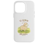Custodia per iPhone 14 Pro Max El Señor Es Mi Pastor Agnello Design Salmo 23:1 Carino Pecora
