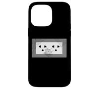 Custodia per iPhone 14 Pro Max Electrical Outlet Plug and Socket Couples Halloween Costume