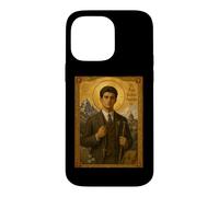 Custodia per iPhone 14 Pro Max Elegante Icona Cattolica di San Pier Giorgio Frassati