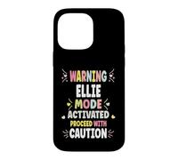 Custodia per iPhone 14 Pro Max ELLIE Personalized Women's Gift Custom ELLIE