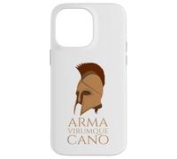 Custodia per iPhone 14 Pro Max Eneide - Mitologia romana - Arma Virumque - Latino classico