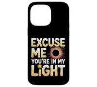 Custodia per iPhone 14 Pro Max Excuse Me You're In My Light Science Astronomy Nerd -