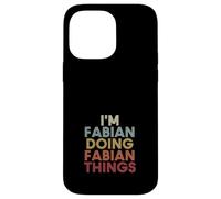 Custodia per iPhone 14 Pro Max Fabian Name Fabian Personalized Name First Given