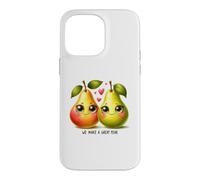 Custodia per iPhone 14 Pro Max Facciamo un ottimo gioco di parole di coppia con pera e frutta carina