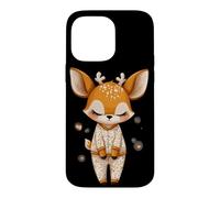 Custodia per iPhone 14 Pro Max Fantastico costume da pigiama da cervo per gli amanti dei cerbiatti e degli indumenti da notte