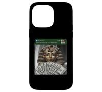 Custodia per iPhone 14 Pro Max Faraone King Tut C'è movimento alla tua porta d'ingresso Egpyt