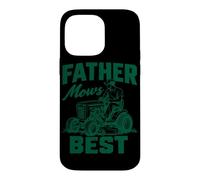Custodia per iPhone 14 Pro Max Father Mows Best Riding Rasaerba Dad, trattorino da giardino