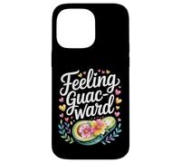 Custodia per iPhone 14 Pro Max Feeling Guac-ward Awkward Guacamole Puns -
