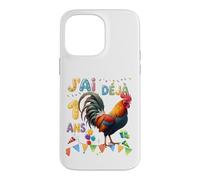 Custodia per iPhone 14 Pro Max Festa d'anniversario poulette pour enfants de 1 ans