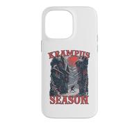 Custodia per iPhone 14 Pro Max Figura leggendaria Krampus | Maschera Krampus Run Perchten |