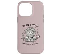 Custodia per iPhone 14 Pro Max Filato e yoga My Kind of Stretch Knitter Hobby Craft Humor