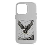 Custodia per iPhone 14 Pro Max Flaga Demone Strega Venti E Ali Selvatiche