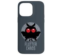 Custodia per iPhone 14 Pro Max Flutter Chaos Mothman Leggenda Criptica