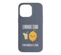 Custodia per iPhone 14 Pro Max Fondatore e CEO dello stand Lemonade Stand di limonata al succo di limone