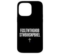 Custodia per iPhone 14 Pro Max For God So Loved The World FGSLTWTHGOB Faith Christian