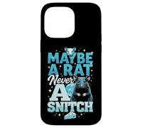Custodia per iPhone 14 Pro Max Forse A Rat Never A Snitch - Funny No Snitching